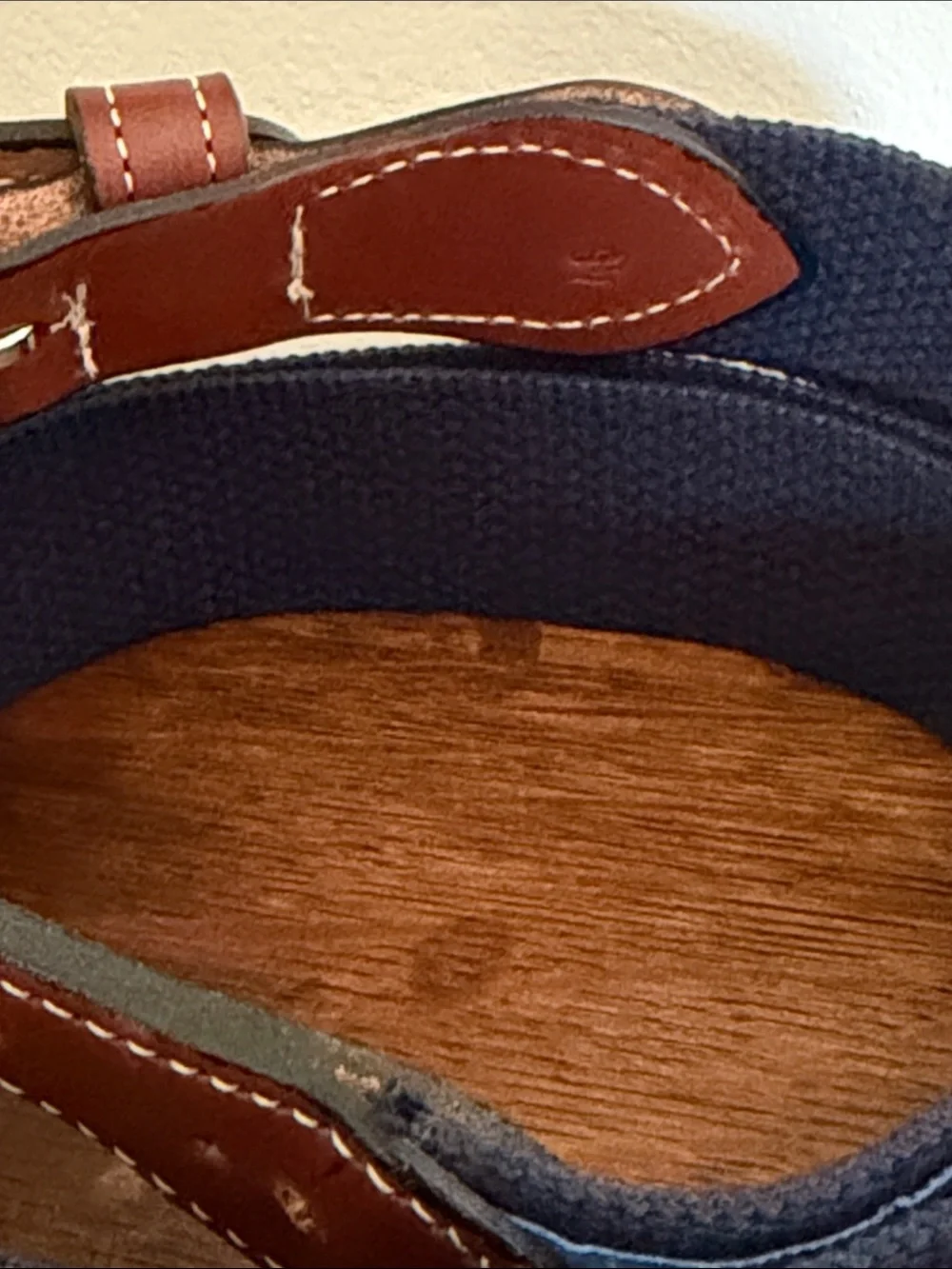 Men’s University of North Carolina Tar Heels Logo Web Belt Size 46